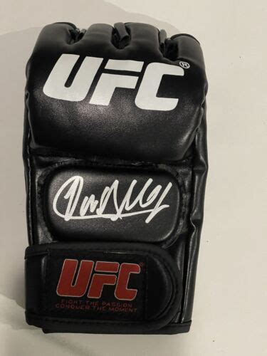 Jose Aldo Signed Autographed UFC MMA Glove COA BAS .